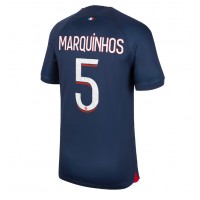 Stroje piłkarskie Paris Saint-Germain Marquinhos #5 Koszulka Podstawowej 2023-24 Krótki Rękaw